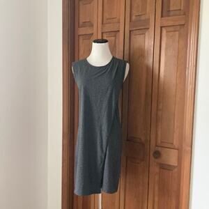 J. Crew Grey Stretch Pullover Mini Dress, Size XXS
